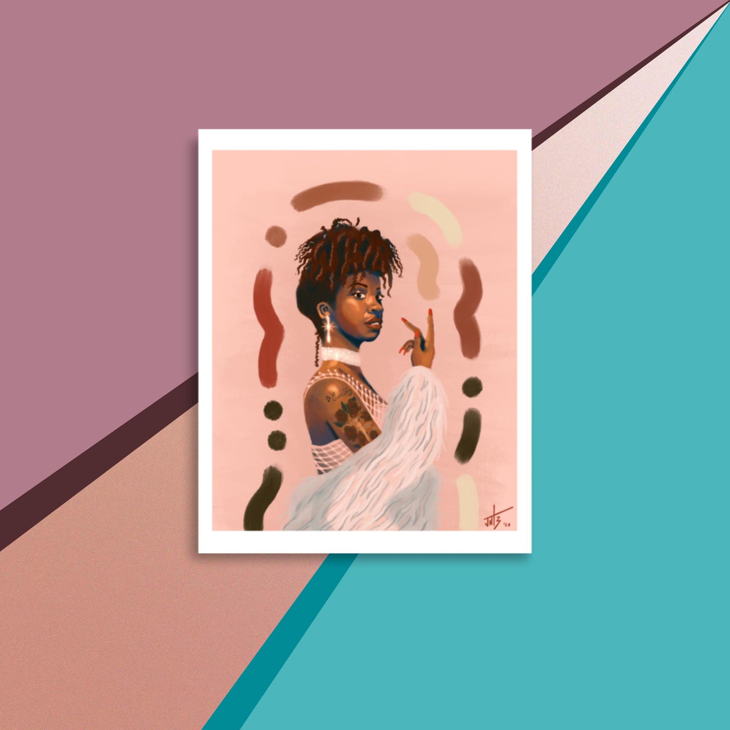 Ari Lennox Print