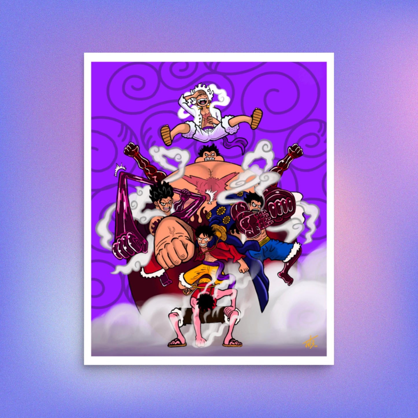 Monkey D. Luffy Print