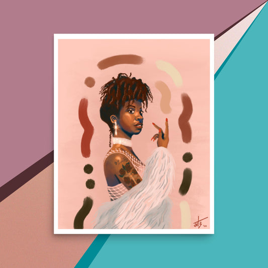 Ari Lennox Print